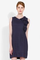 Cardinal Femme Women Clothing Dresses Wanita Pakaian Dresses Navy Blue Biru laut Diskon discount murah bazaar baju celana fashion brand branded