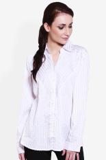 Cardinal Femme Women Clothing Tops Blouses & Shirts Wanita Busana Atasan Blus & Kemeja White putih Diskon discount murah bazaar baju celana fashion brand branded
