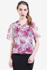 Cardinal Femme Women Clothing Tops Blouses & Shirts Wanita Busana Atasan Blus & Kemeja Pink Merah Muda Diskon discount murah bazaar baju celana fashion brand branded