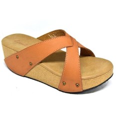 CARVIL - LADIES SANDAL CASUAL ALISA TAN