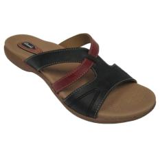 CARVIL - LADIES SANDAL CASUAL GRAPE-02 L BLACK
