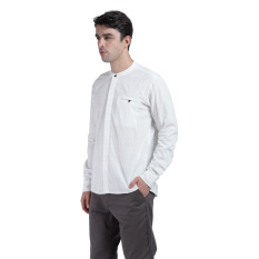 Carvil Lino Men's Shirt - Off White