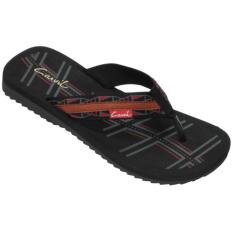 CARVIL -MAN SANDAL SPONGE DUMAI BLACK/GREY