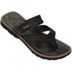CARVIL -MAN SANDAL SPONGE EMW-07 BLACK/BROWN