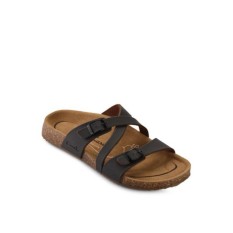 CARVIL SANDAL WANITA KHANZA 07L DARK BROWN