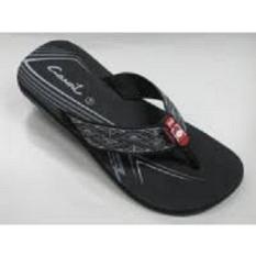 CARVIL SANDAL SPONGE MEN PYRAMID BLACK GREY