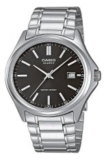 Casio Analog Jam Tangan Pria - Silver - Strap Rantai - MTP-1183A-1A