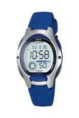 Casio Digital Jam Tangan Wanita - Biru Dongker - Strap Karet - LW-200-2A