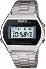 Casio Digital Jam Tangan Wanita - Silver - Strap Rantai - B-640WD-1A