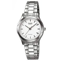 Casio Jam Tangan Wanita - Silver - Strap Stainless Steel - Watch LTP 1275D-7A