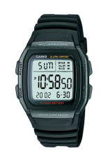 Casio Digital W-96H-1BV - Jam Tangan Pria - Hitam - Resin Band