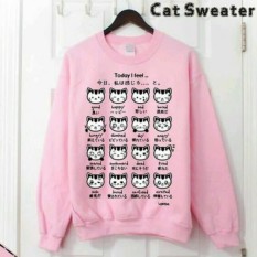 Jaket/Sweater&Cardigan Wanita/Rompi Wanita/Jacket Wanita/Jaket Parasut Wanita/Kemeja Couple Family/Couple Family/Hoodii Couple Family/Jas Pria/Jacket Pria/Sweater&Cardigan Couple/Cardigan Pria SWEATER MURAH CAT SWEATER