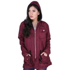 Catenzo Di 071 Jaket Parka Wanita-Despo-Cantik Bagus(Marun)