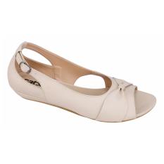 Catenzo Flat Shoes Wanita RTx164 Cream