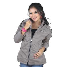 Catenzo Jaket Parka Bomber Casual Trendy Modis Distro Sekolah Kuliah Kerja Wanita RC110 Best Seller - Cream