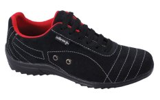 Catenzo Junior Boy Sneaker /Kets/Sekolah- Suede - Rubber Outsole-222 Ctf 004-Hitam