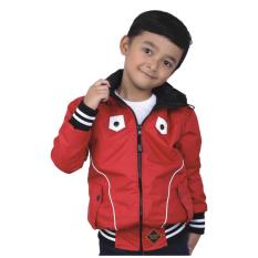 Catenzo Junior Cdg 126 Jaket Casual Anak Laki-Laki-Parasit-Bagus (Merah)