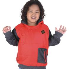 Catenzo Junior Cse 147 Jaket Casual Anak Laki-Laki-Parasit-Bagus (Merah)