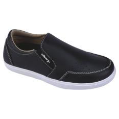 Catenzo Junior Csn 082 Sepatu Casual Slip On Sneaker-Anak Laki-Laki-Sintetis-Rubber-Lucu Dan Bagus(Hitam)