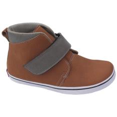Catenzo Junior Cso 005 Sepatu Casual Boots Sneaker-Anak Laki-Laki-Sintetis-Rubber-Lucu Dan Bagus(Tan)