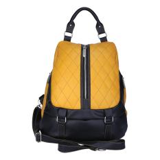 Catenzo Rz 009 Tas Ransel Wanita-Sintetis-Cantik Lucu(Hitam Kuning)