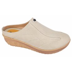 Catenzo Sandal Slip-on Wanita AHx060 Cream