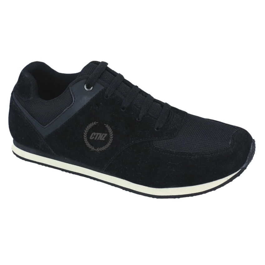 Catenzo Sport Sepatu Lari Synthetic Pria - Men Running Shoes - Hitam