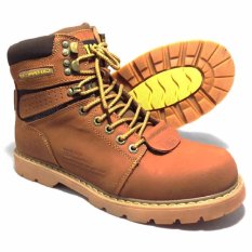 Caterpillar Cat Sepatu Hiking Tracking Shoes - Nigger Brown