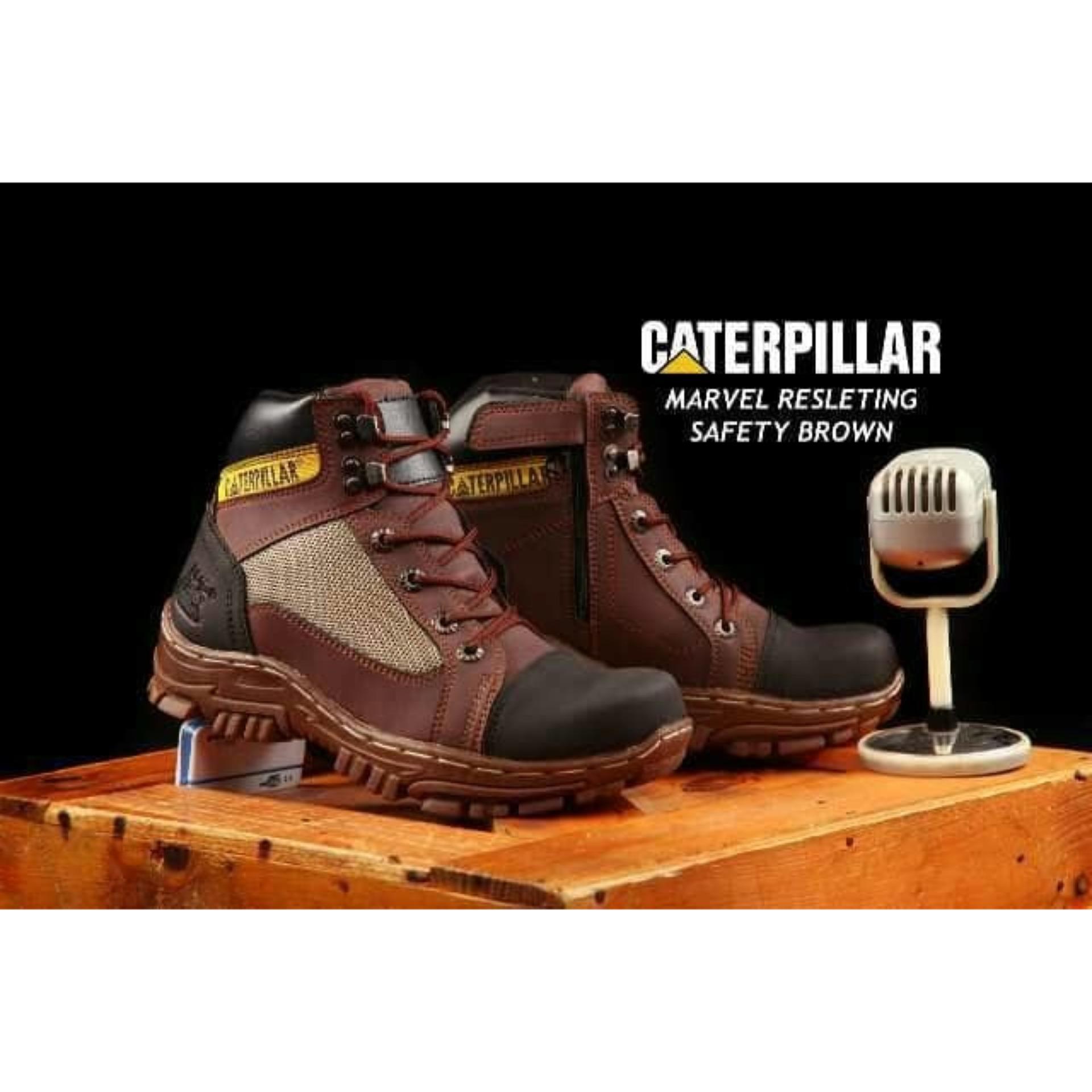 Promo!!! Caterpillar Marvell Safety Shoes Sepatu Pria