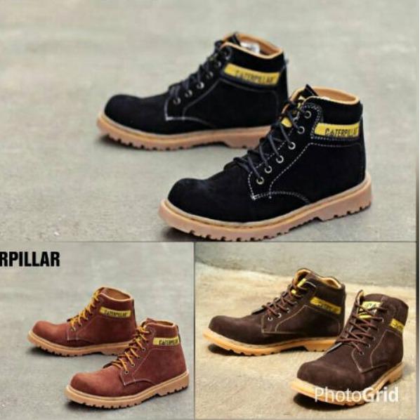  Caterpillar Midle - Sepatu Caterpillar Midle Safety Boots