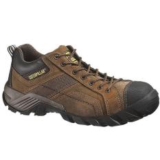 Caterpillar safety boots Argon CT Dark Brown Original. caterpilar safety shoes, sepatu caterpillar
