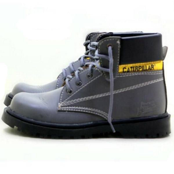 Caterpillar sepatu pria caterpillar sepatu safety caterpillar safety boots, sepatu caterpillar sepatu hiking pria caterpillar suede grey tinggi