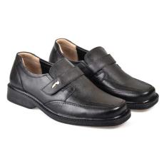 CB6 Sepatu Kulit Original Formal Pria Hitam RHC 800