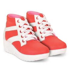 Cbr Six Bbc 433 Sepatu Boots Casual Anak Perempuan-Sintetis-Lucu Terbaru 2017 ( Merah )