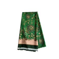 CBS - kain satin batik lokasari lembaran kebaya bali - hijau