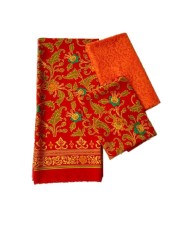 CBS set kain satin COUPLE dan brokat lembaran kebaya bali