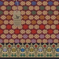 Cek Batik - Kain Bali Prada Etnik Cantik Warna Motif Gold / Emas ( MARUN, Hijau, Gold, Merah, Biru , Kuning)