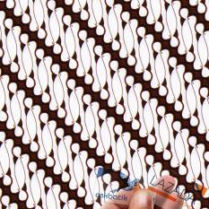 Cek Batik - Kain Batik Motif Batik Classic Parang V1 (Putih)