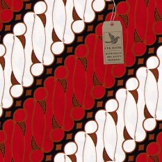 Cek Batik - Kain Batik Motif Parang Jawa (Merah)