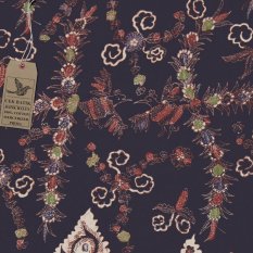 Cek Batik - Kain Batik Motif Burung Madura Sangat Unik Hitam Manis
