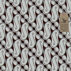 Cek Batik - Kain EXC Prima Motif Batik Parang Unik Classic Putih