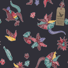 Cek Batik Kain Motif Batik Madura Hitam Manis