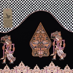 Cek Batik - Kwalitas Expor Motif Semi Tulis Raja Wayang (Hitam)