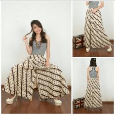 Celana batik kulot panjang wanita jumbo long pant Sonya