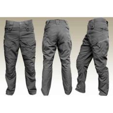 celana blackhawk tactical outdoor gunung pdl / celana polisi abri pria abu abu cowok cowo / celana panjang kerja casual abu abu murah - kuliah
