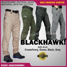 Celana Blackhawk Tactical Outdor Pdl Police Hitam/Celana Cargo Panjang - Arap8x