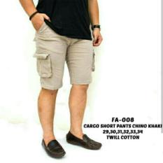 CELANA CARGO KARGO COKLAT CREAM KHAKI