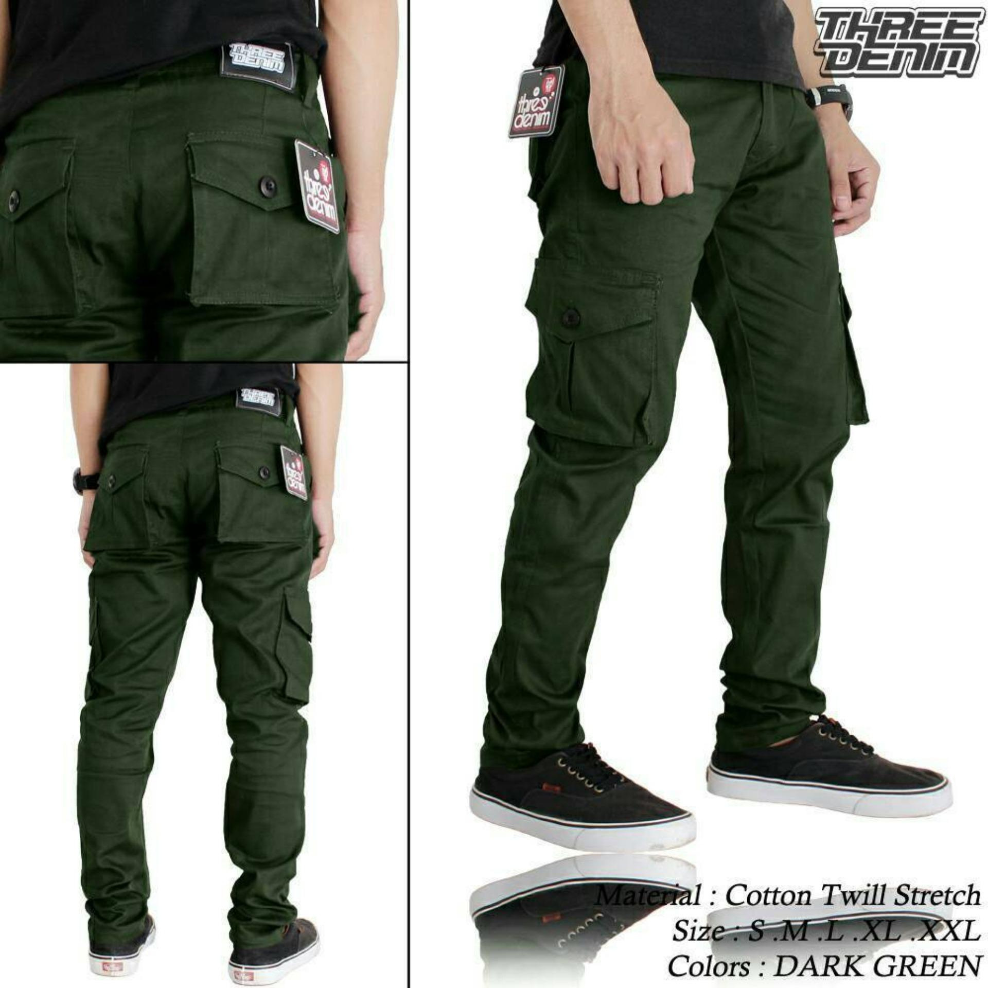 Celana Cargo Panjang Pria /Celana Gunung 3Denim