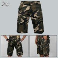 BOYAN CELANA CARGO PENDEK ARMY PRIA