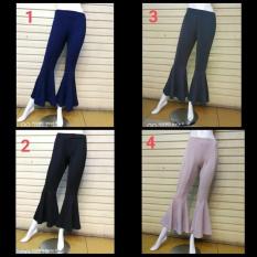 Celana Cutbray Bahan Scuba/Celana Kulot Cutbray Wanita/Celana Panjang